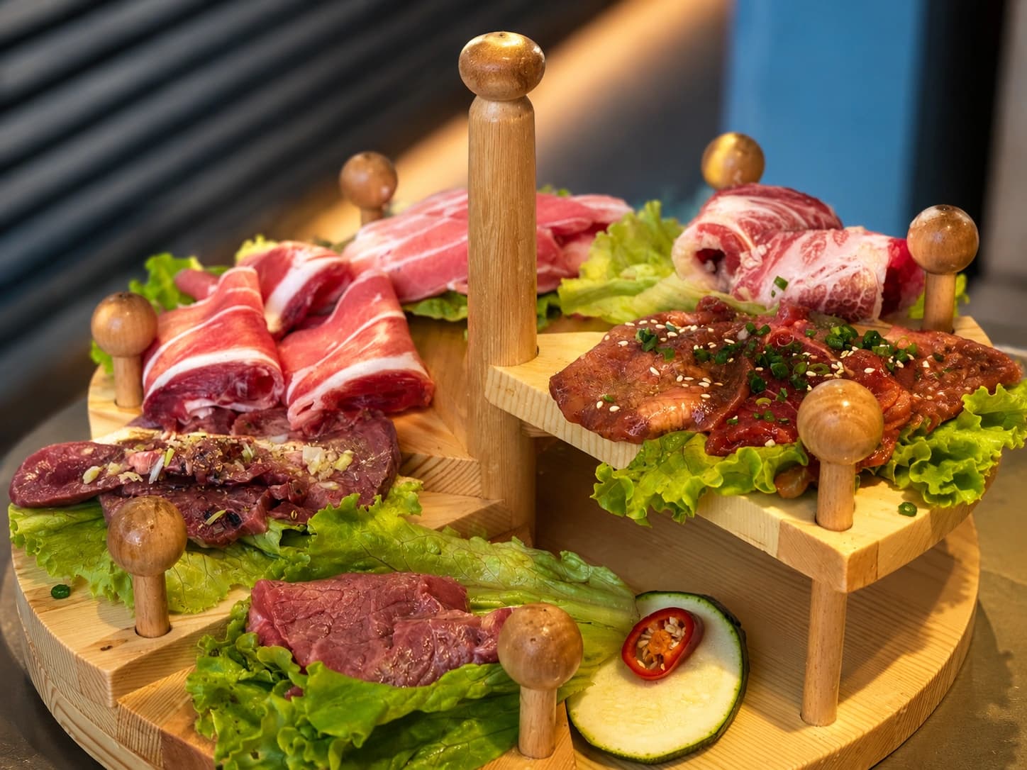 Torre de carnes para churrasco Friendship